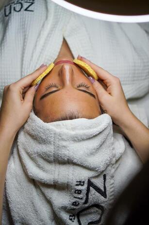 Swedish massage and facial treatment